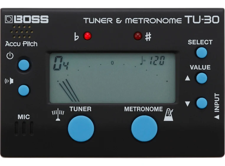 Boss TU-30 Tuner & Metronome 